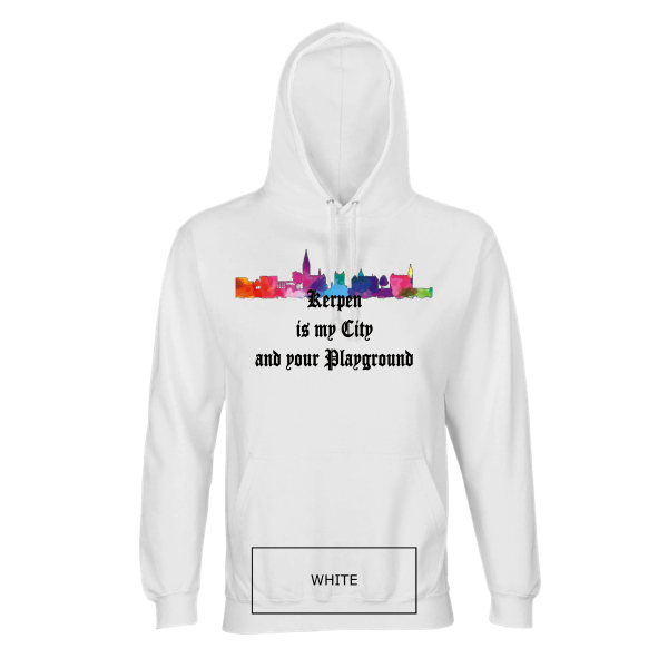 Organic Unisex Hoodie White Edtion